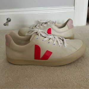 Hot Pink Veja Shoes